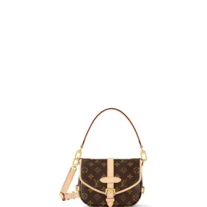 ESMEE - Monogram Saumur BB Bag Brown