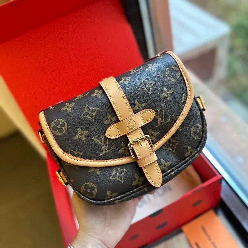 ESMEE - Monogram Saumur BB Bag Brown