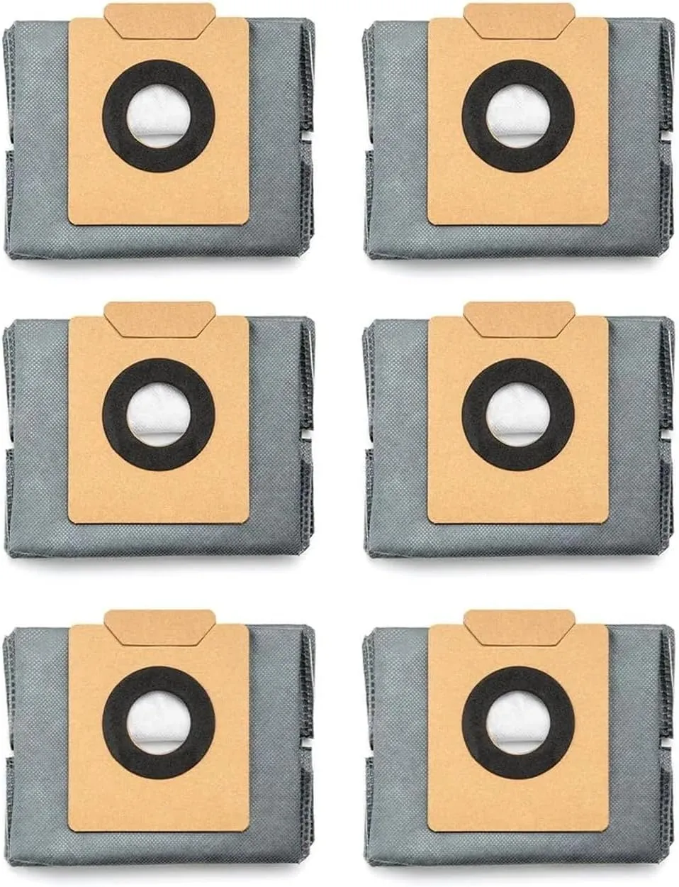 eufy 6-Pack Large Capacity Dust Bags Compatible with X10 Pro Omni Robot Vacuum