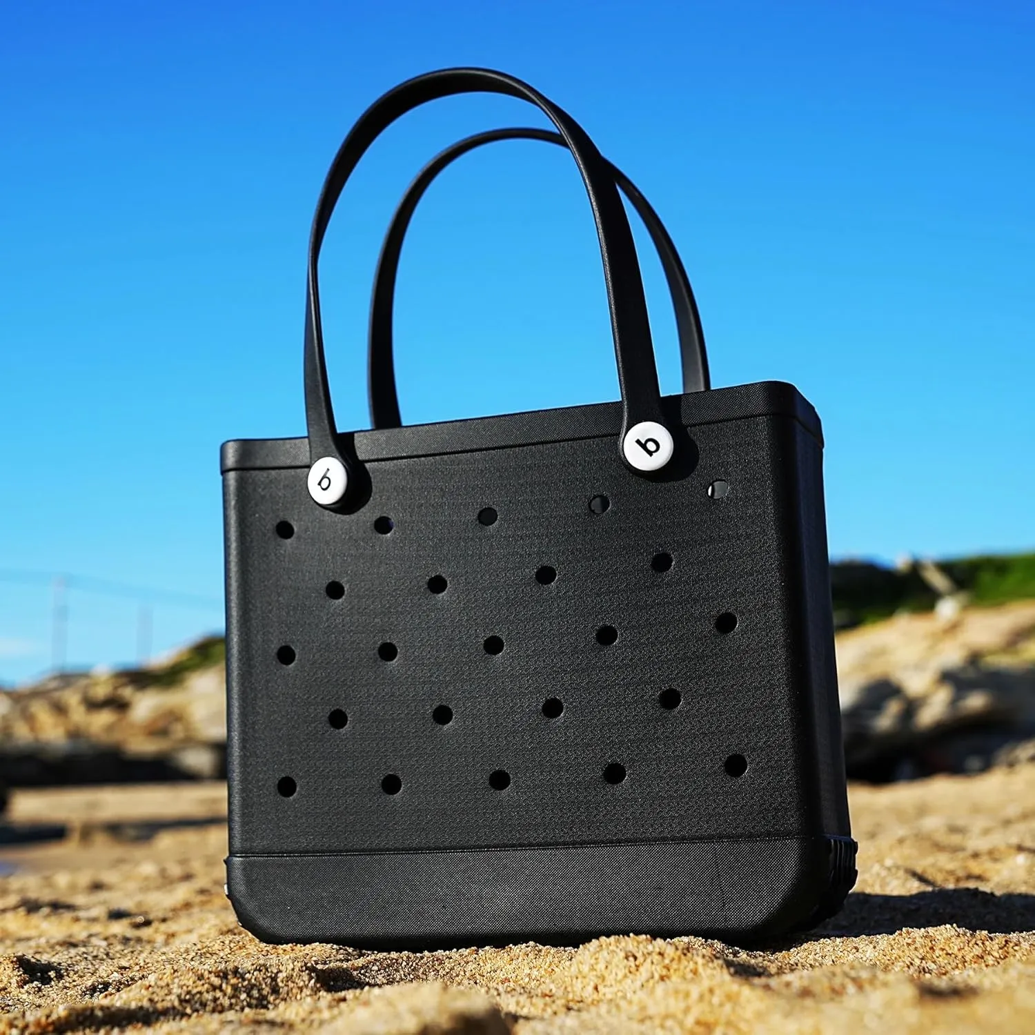 EVA Beach Bag Waterproof Large Tote Shoulder Handbag Ladies Large Capacity Handbag Fashion Women Beach Tote Bag