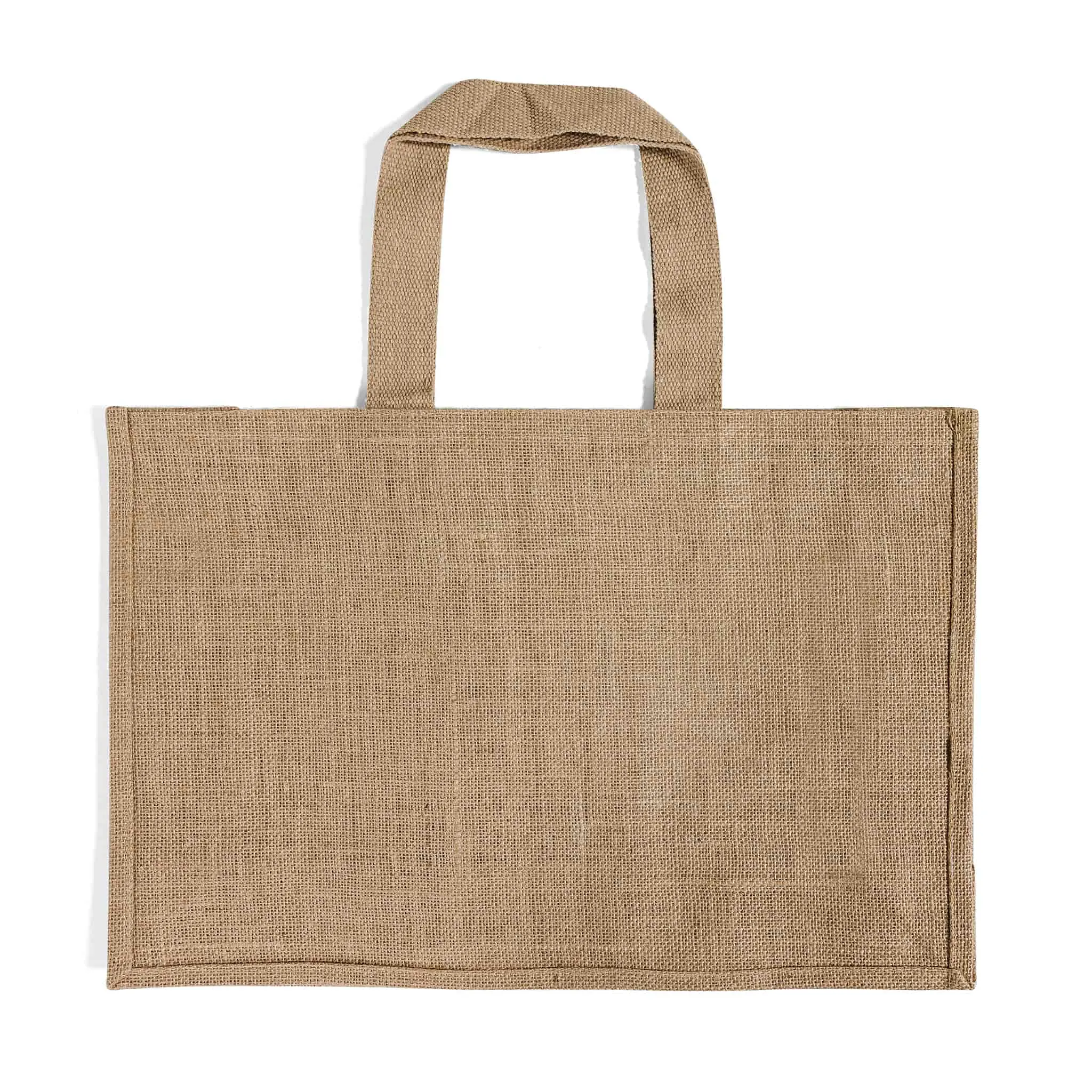 Extra Large Jute - Burlap Shopping Tote Bags - TJ879