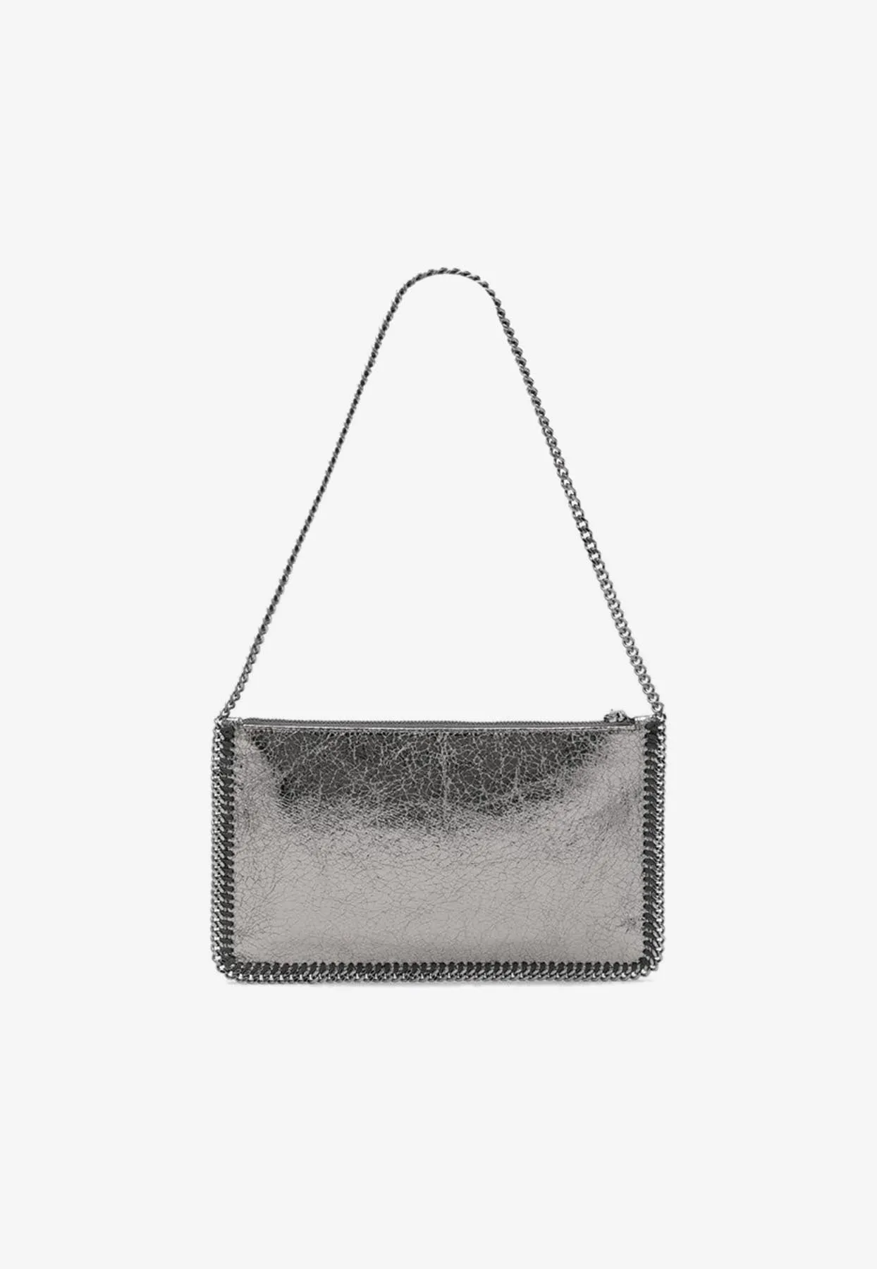 Falabella Metallic Chain Clutch