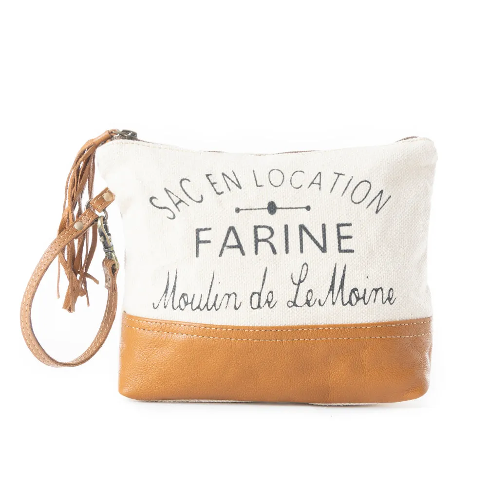 Farine Canvas Pouch