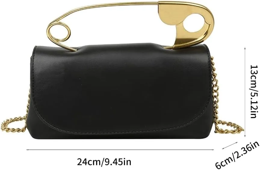 Fashion Shoulder Bag Chain Crossbody Purse for Women Chain Shoulder Bag Handbag Purse for Girl Dating Work