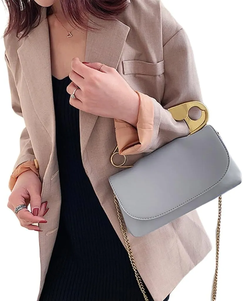 Fashion Shoulder Bag Chain Crossbody Purse for Women Chain Shoulder Bag Handbag Purse for Girl Dating Work