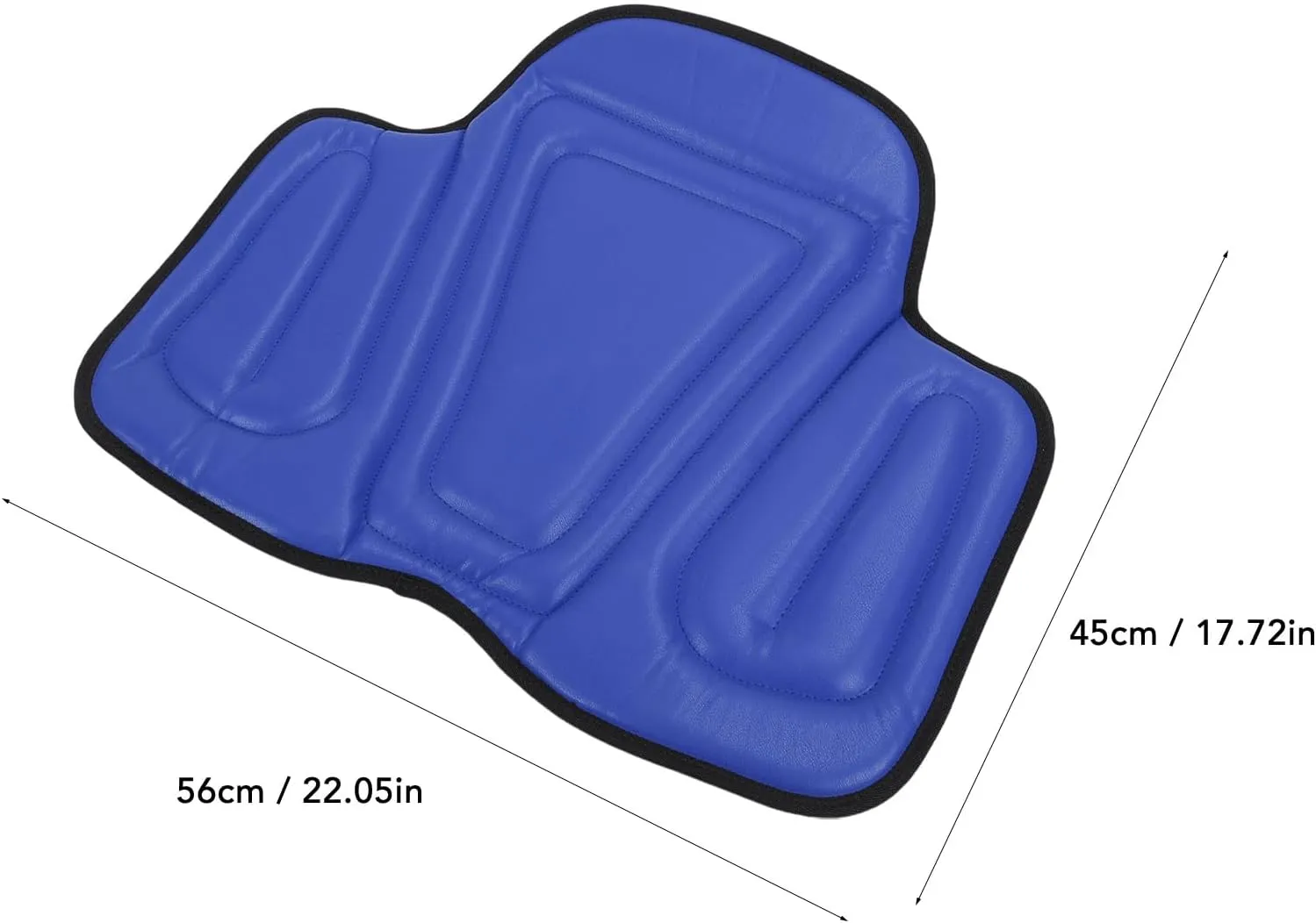 Fdit Horse Riding Saddle Cushion, Shock Absorbing Horse Saddle Cushion, Stable Non Slip Design, Equine Supplies for Balanced Ride