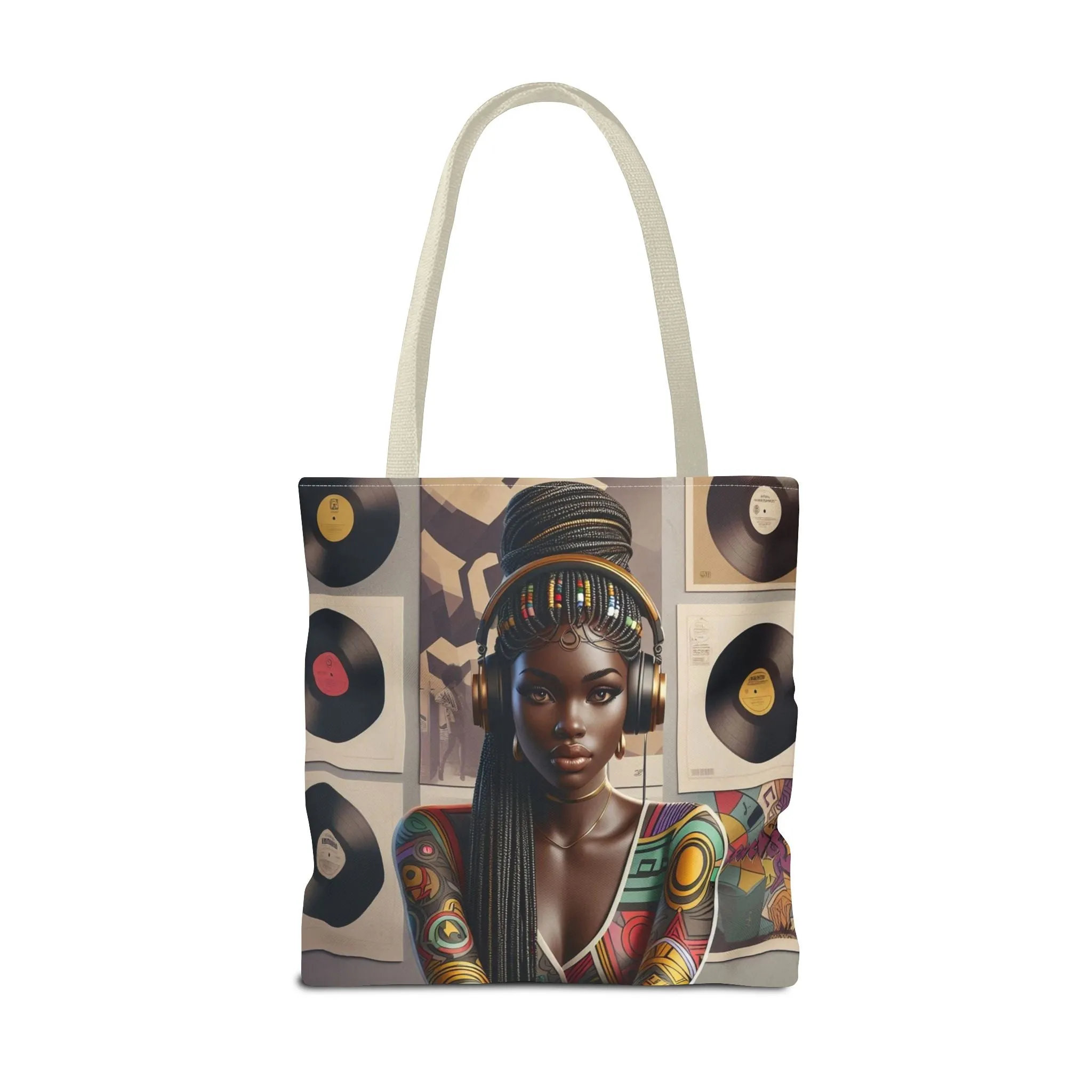 Feel The Music Tote Bag (AOP) #FM10
