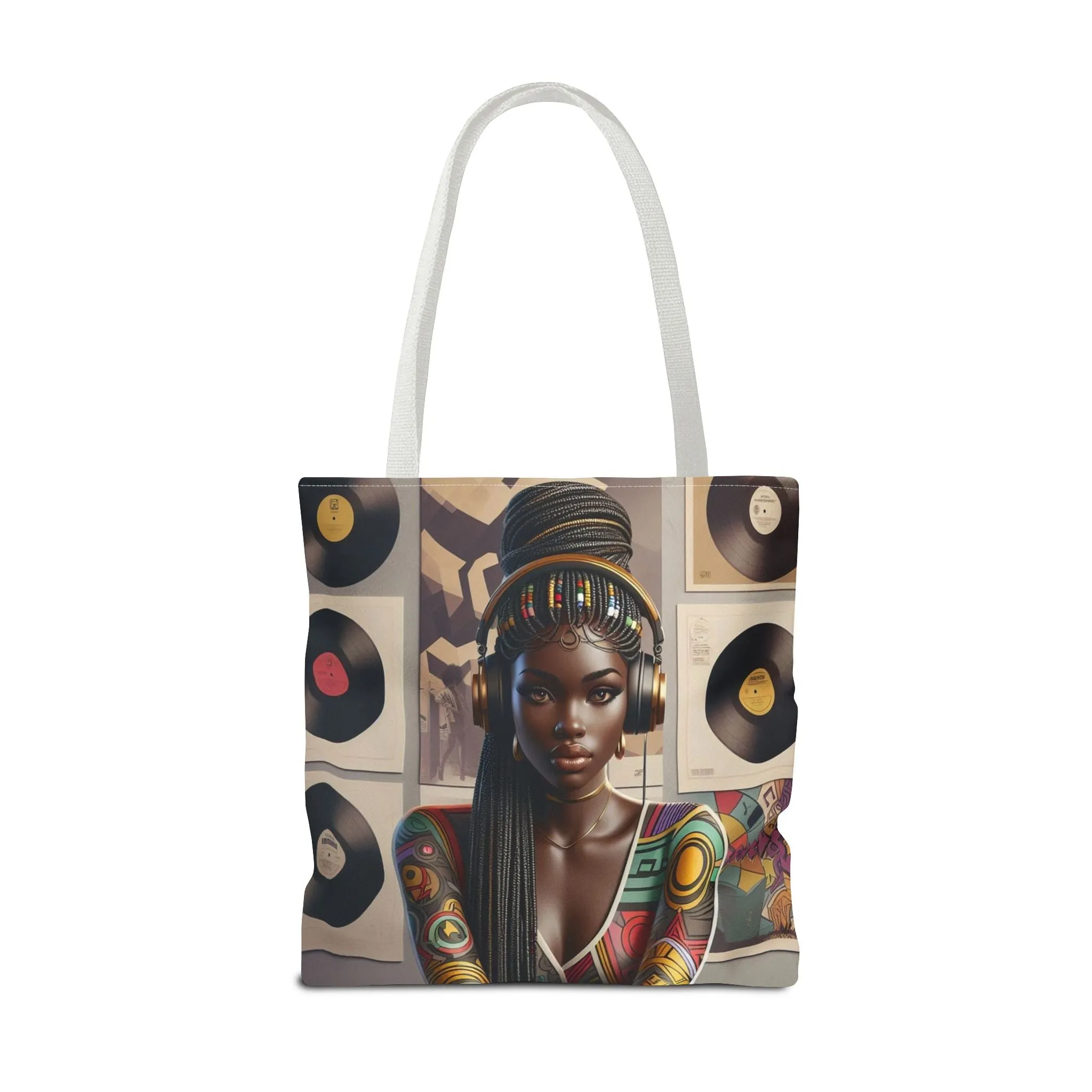 Feel The Music Tote Bag (AOP) #FM10