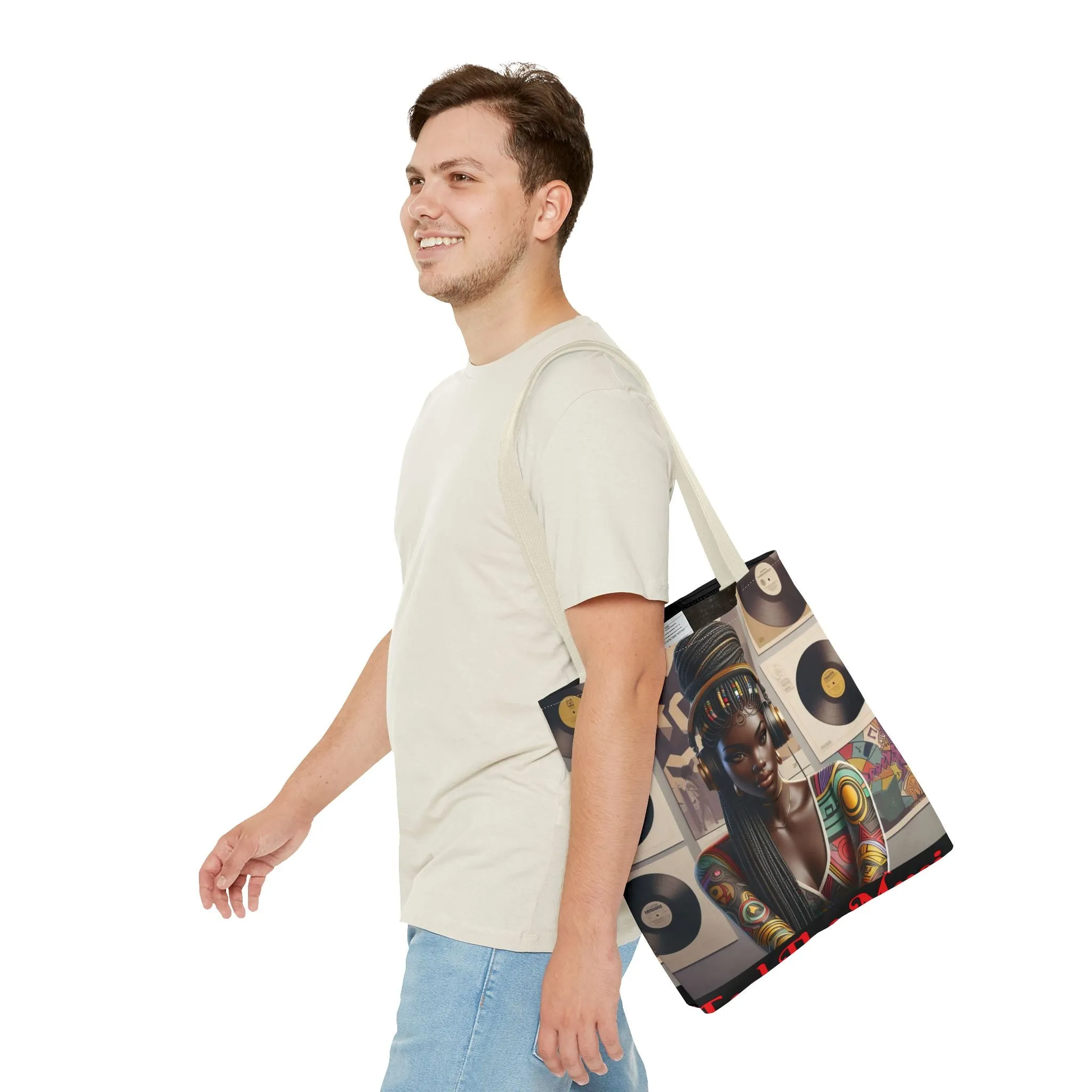 Feel The Music Tote Bag (AOP) #FM10