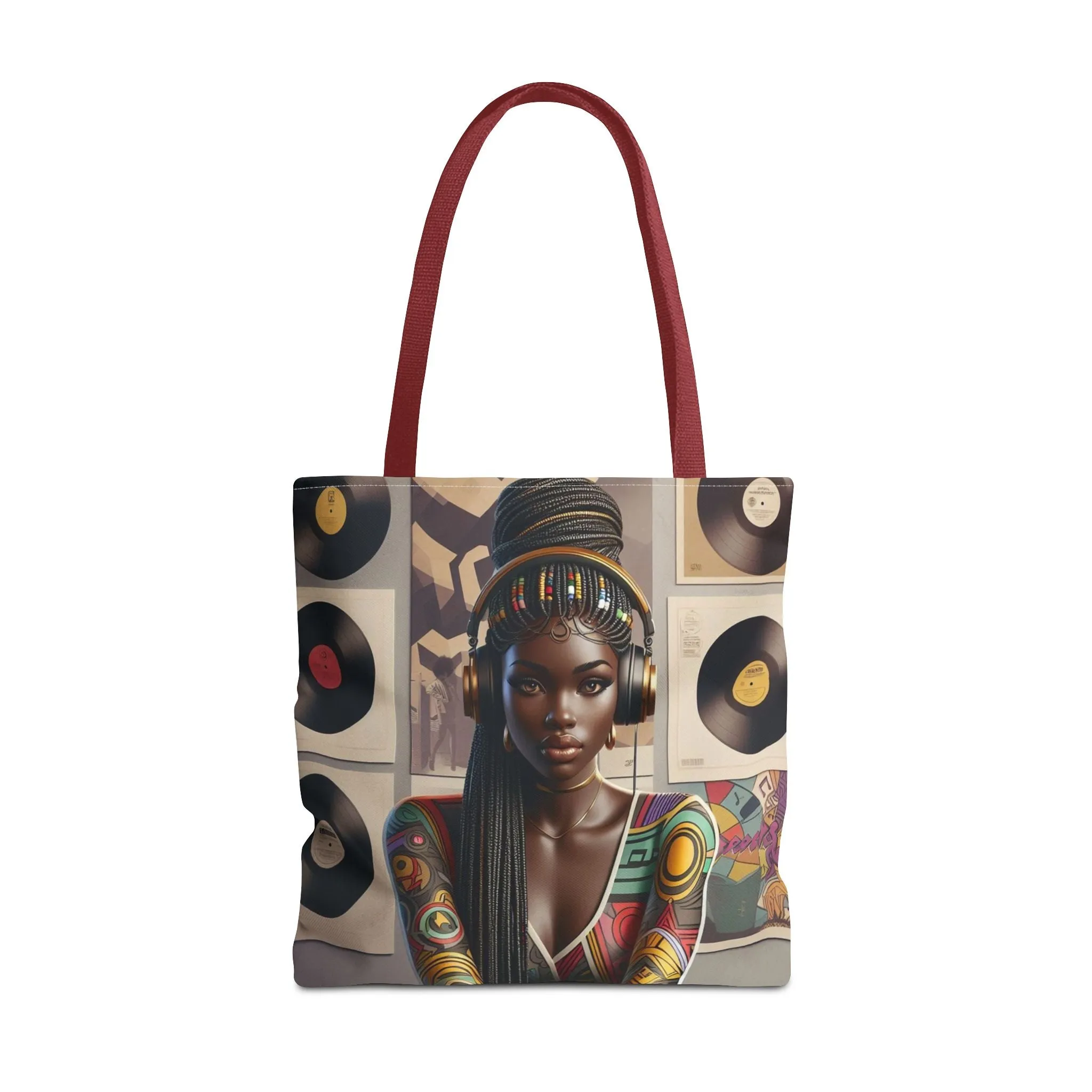 Feel The Music Tote Bag (AOP) #FM10
