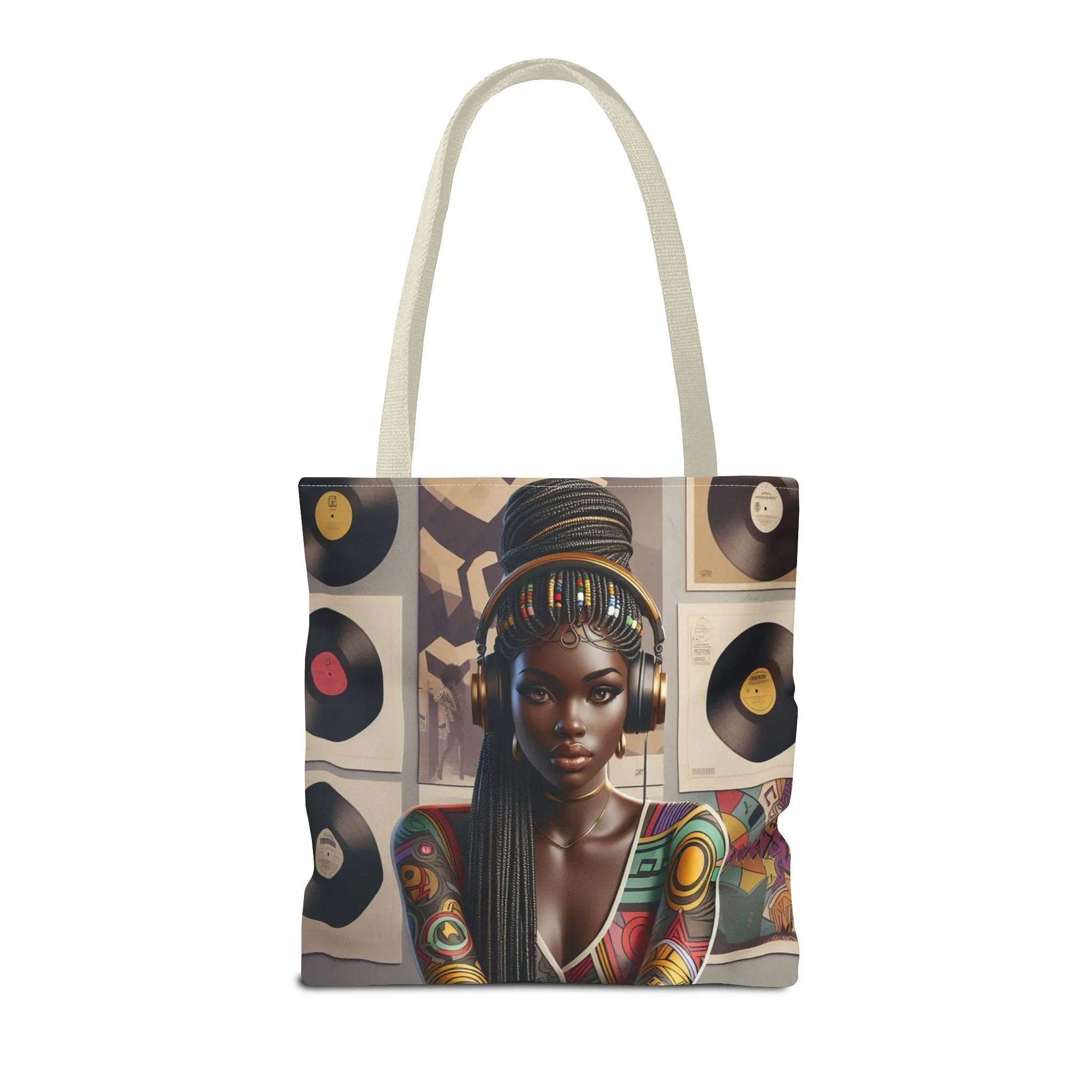 Feel The Music Tote Bag (AOP) #FM10