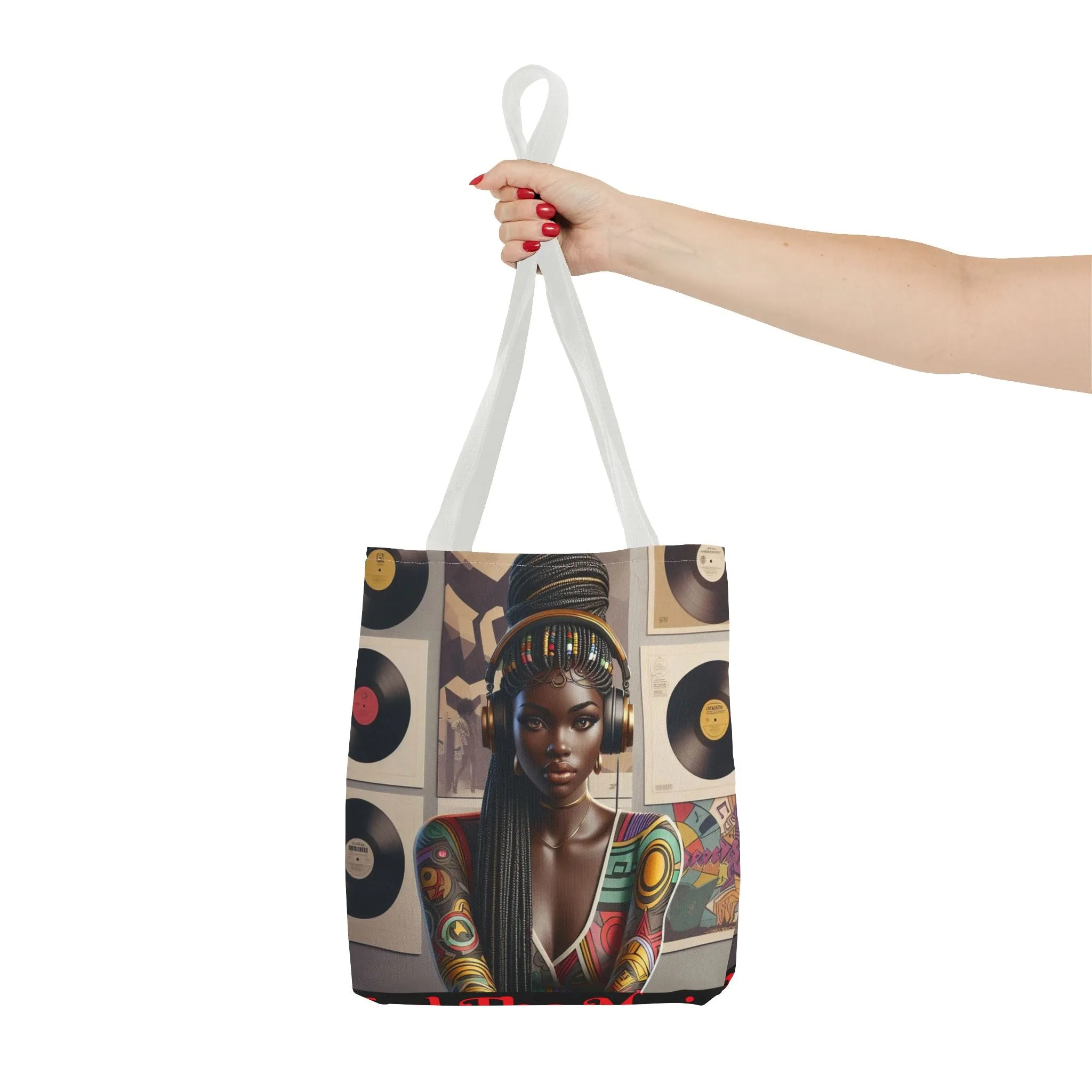 Feel The Music Tote Bag (AOP) #FM10