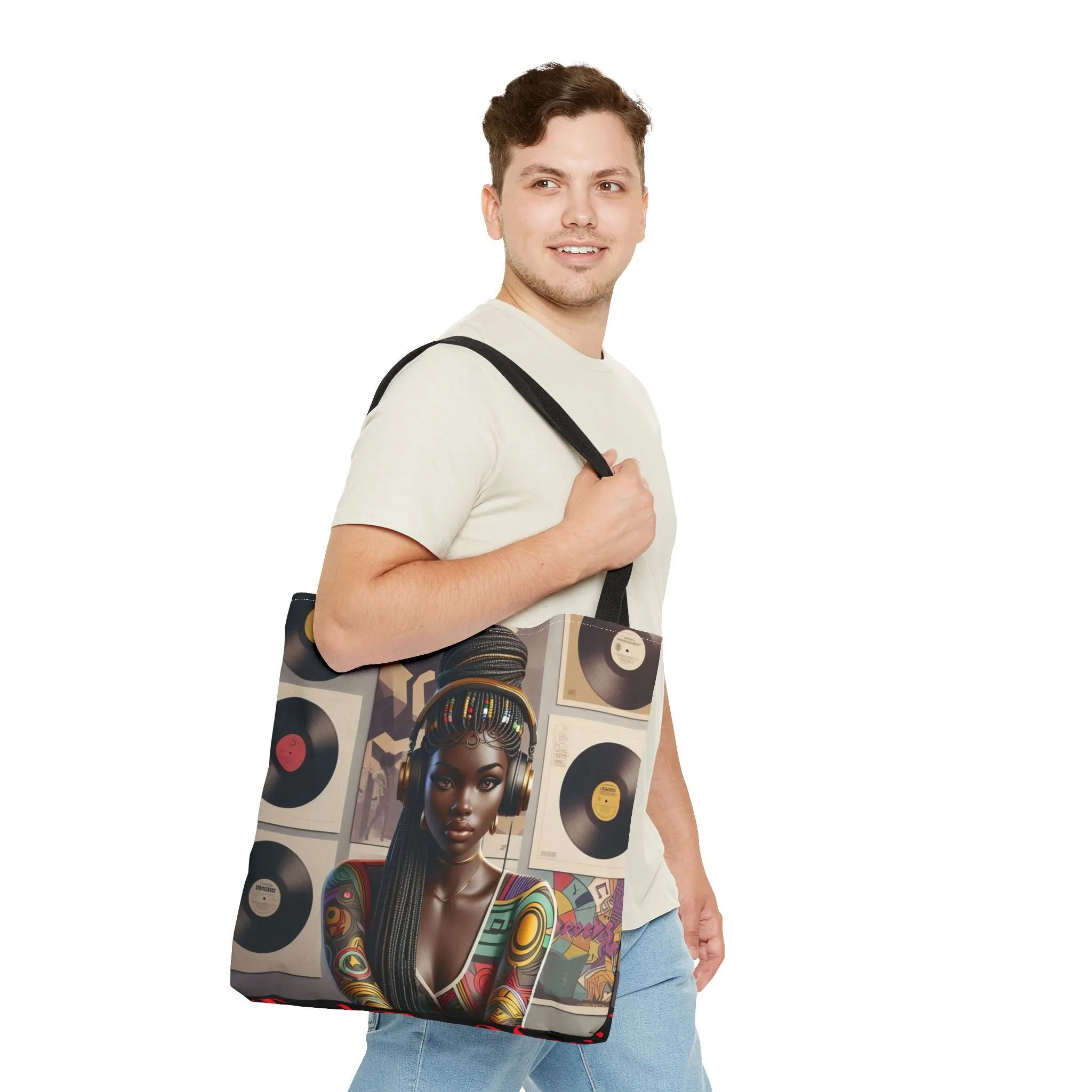 Feel The Music Tote Bag (AOP) #FM10