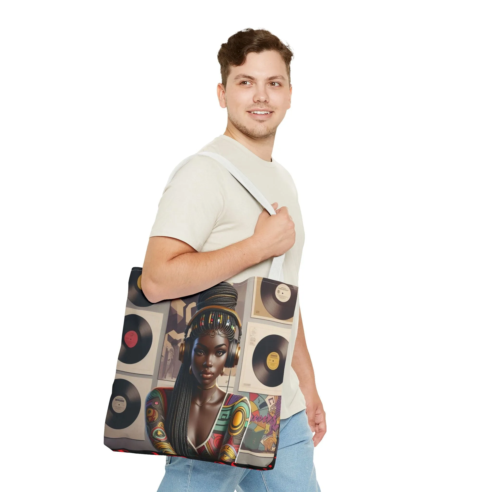 Feel The Music Tote Bag (AOP) #FM10