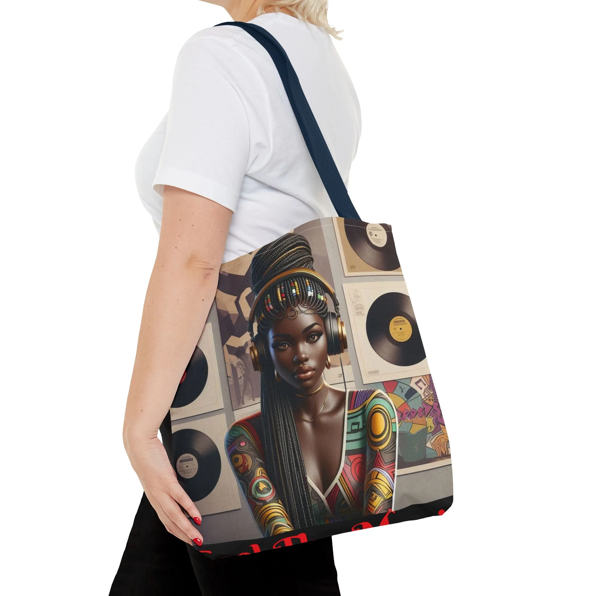 Feel The Music Tote Bag (AOP) #FM10