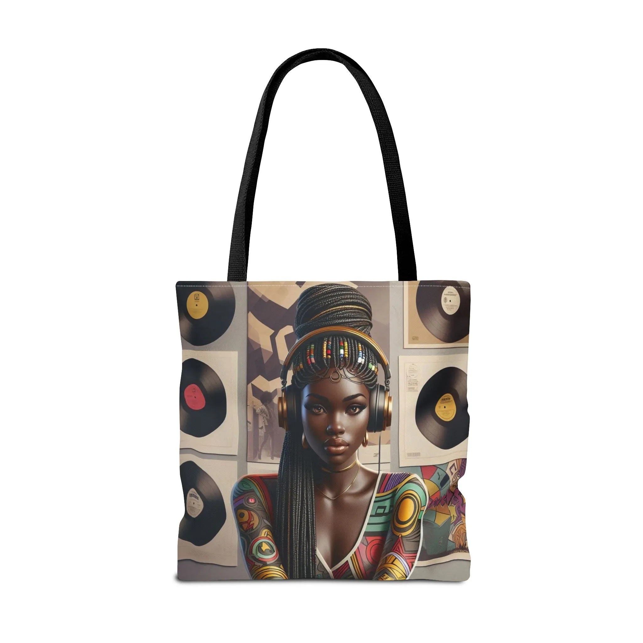 Feel The Music Tote Bag (AOP) #FM10