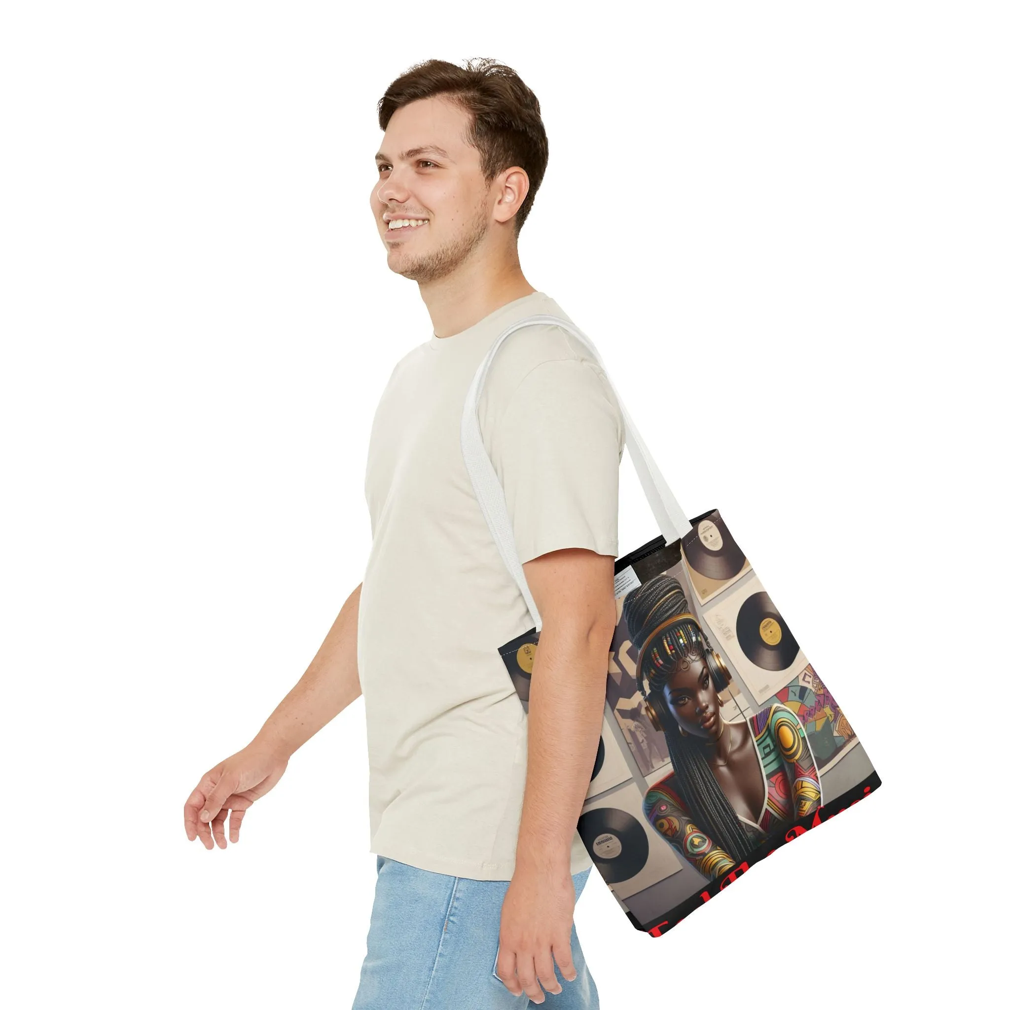 Feel The Music Tote Bag (AOP) #FM10