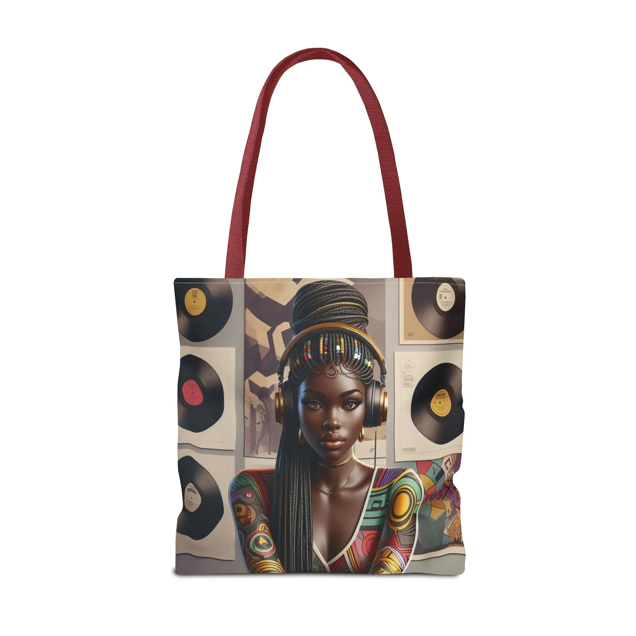 Feel The Music Tote Bag (AOP) #FM10