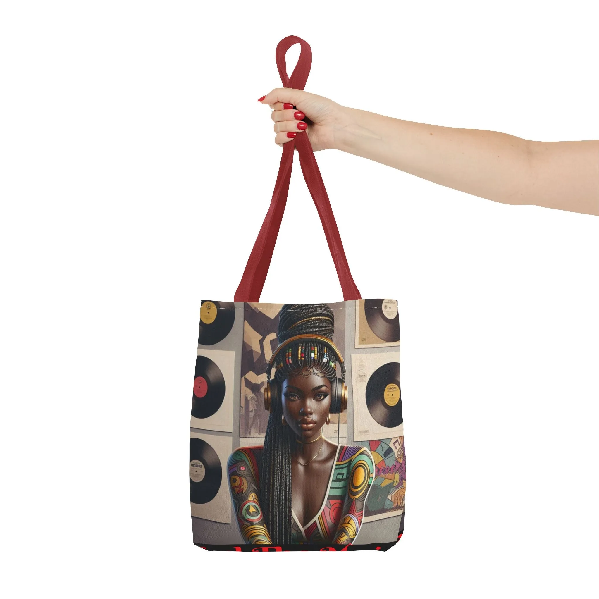 Feel The Music Tote Bag (AOP) #FM10