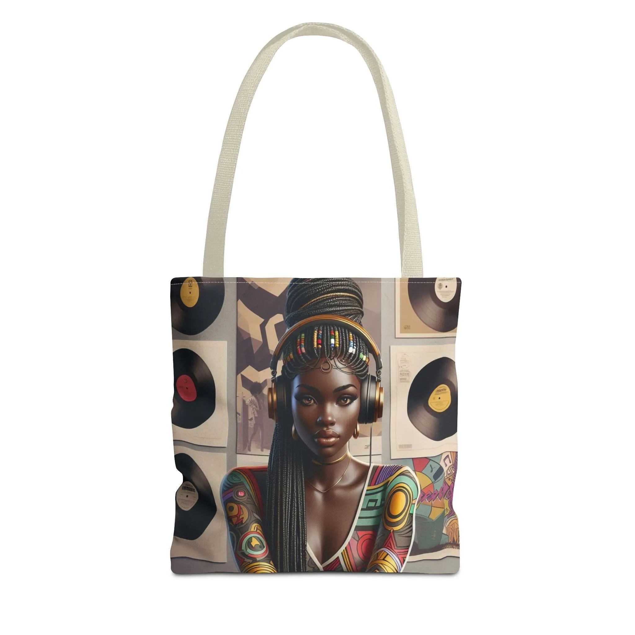 Feel The Music Tote Bag (AOP) #FM10