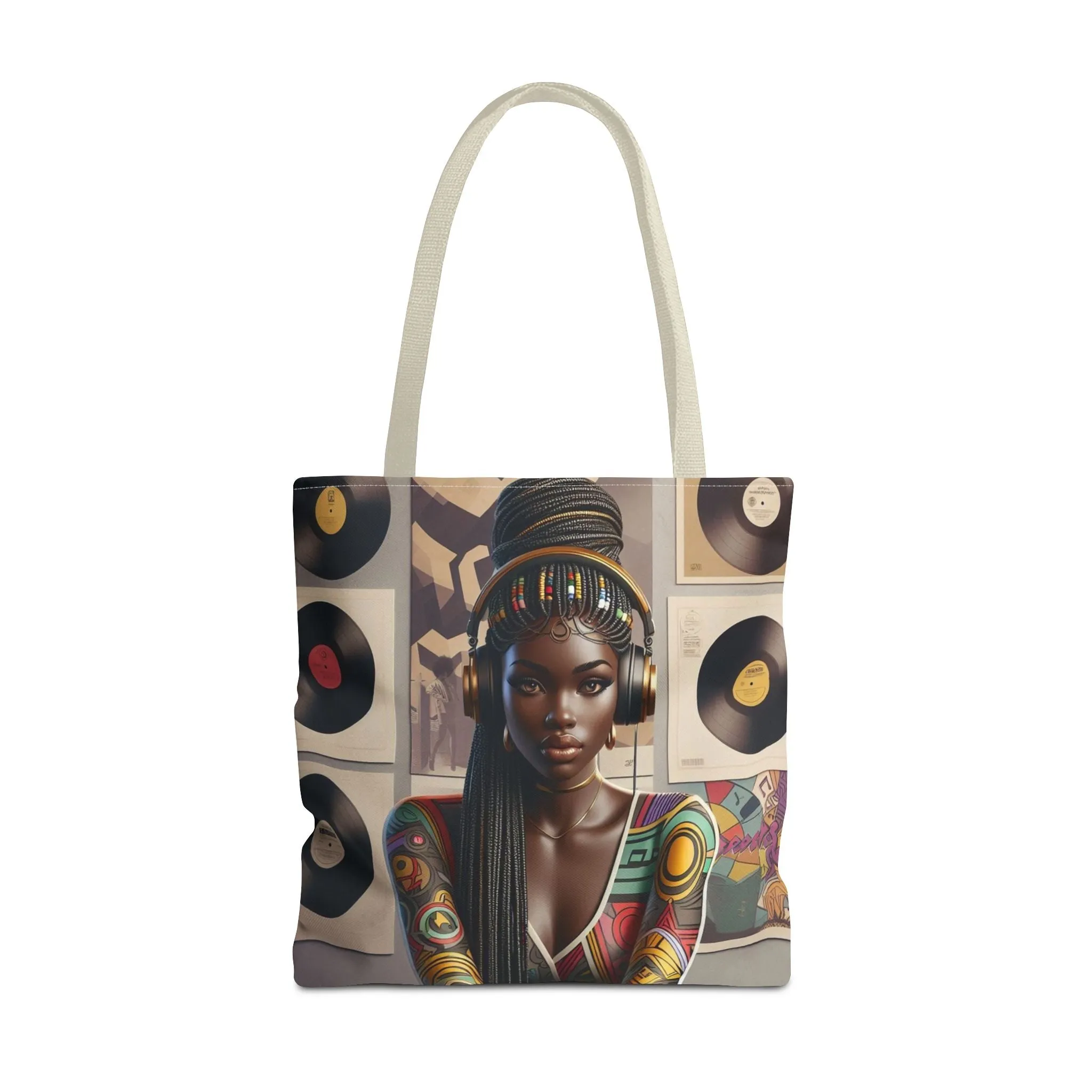 Feel The Music Tote Bag (AOP) #FM10