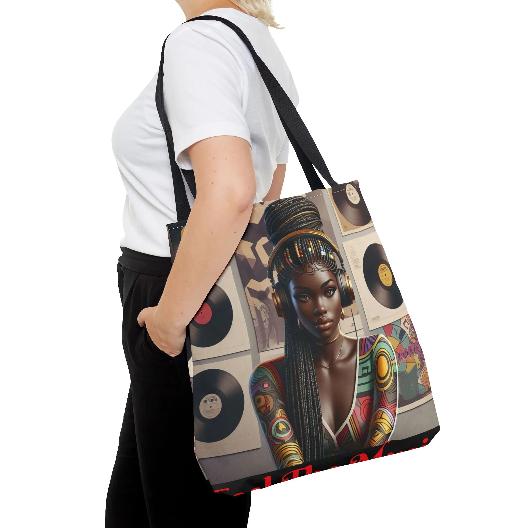 Feel The Music Tote Bag (AOP) #FM10