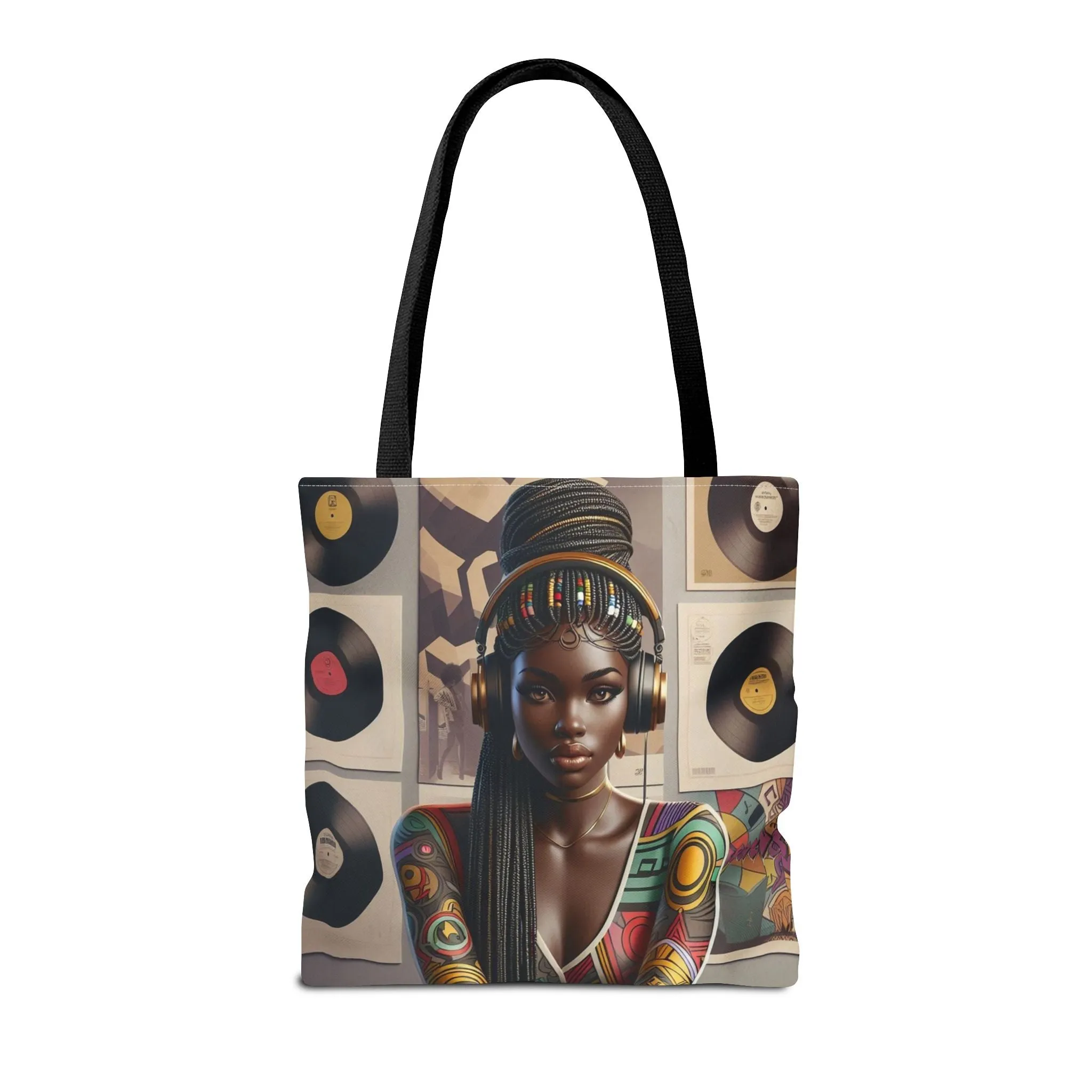 Feel The Music Tote Bag (AOP) #FM10