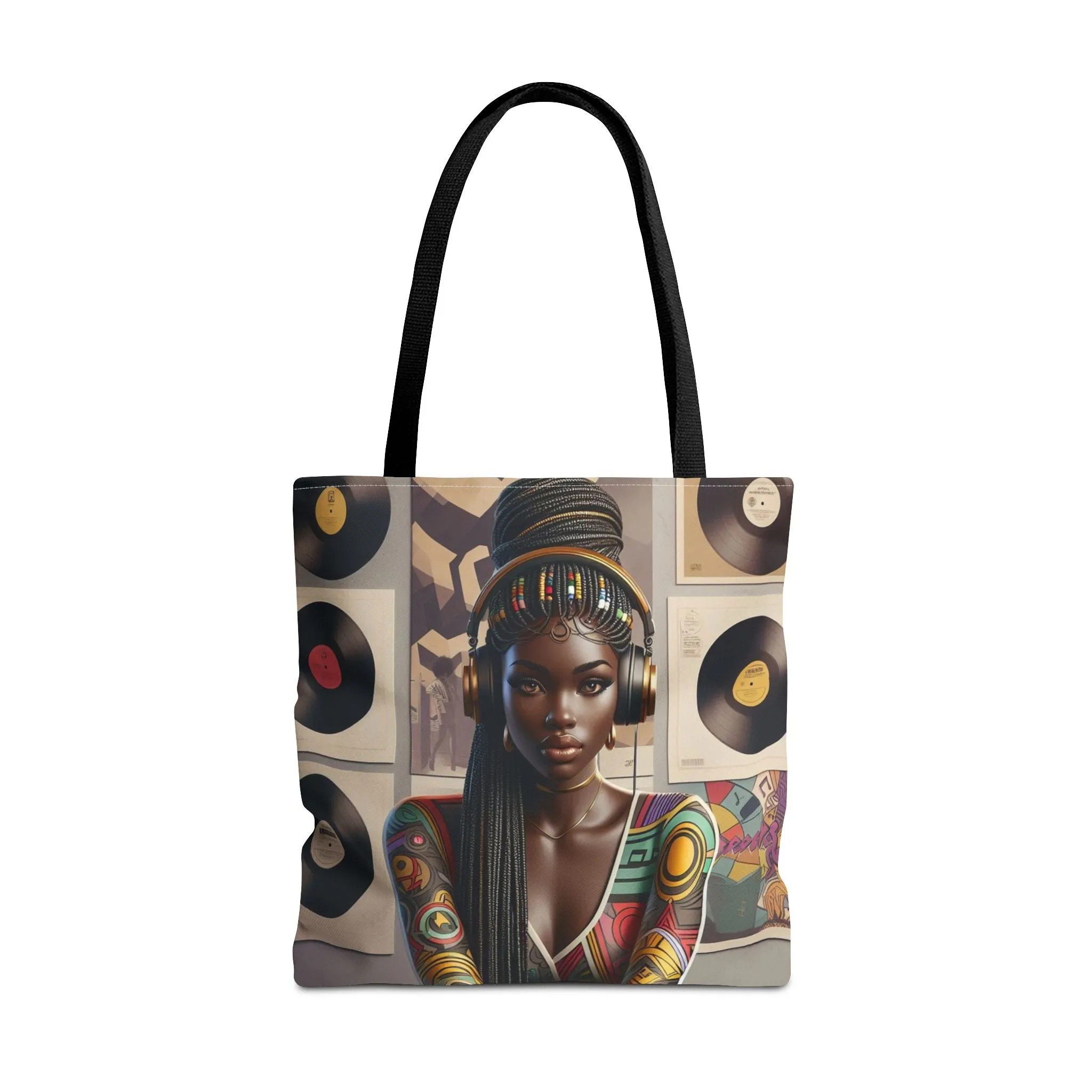 Feel The Music Tote Bag (AOP) #FM10