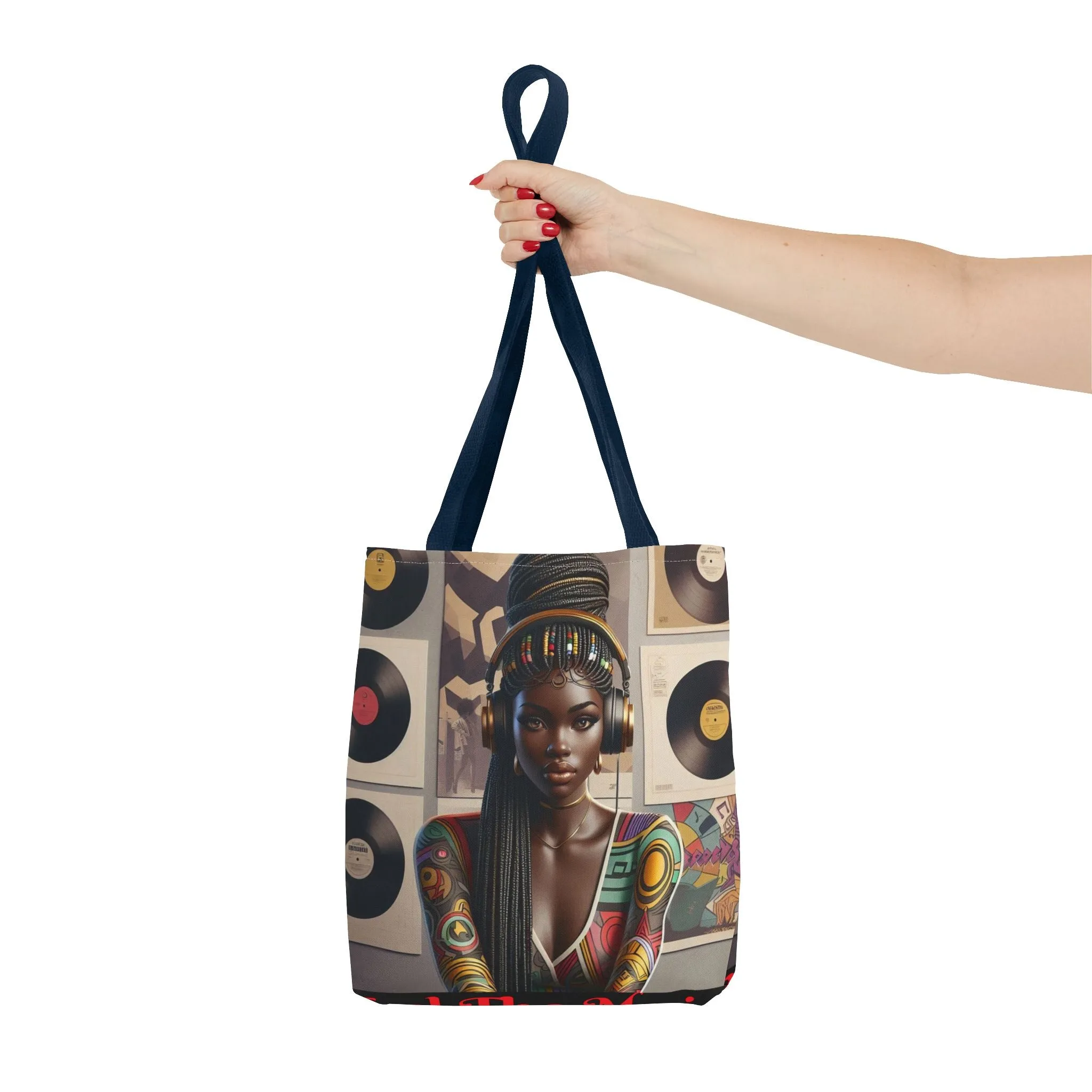 Feel The Music Tote Bag (AOP) #FM10