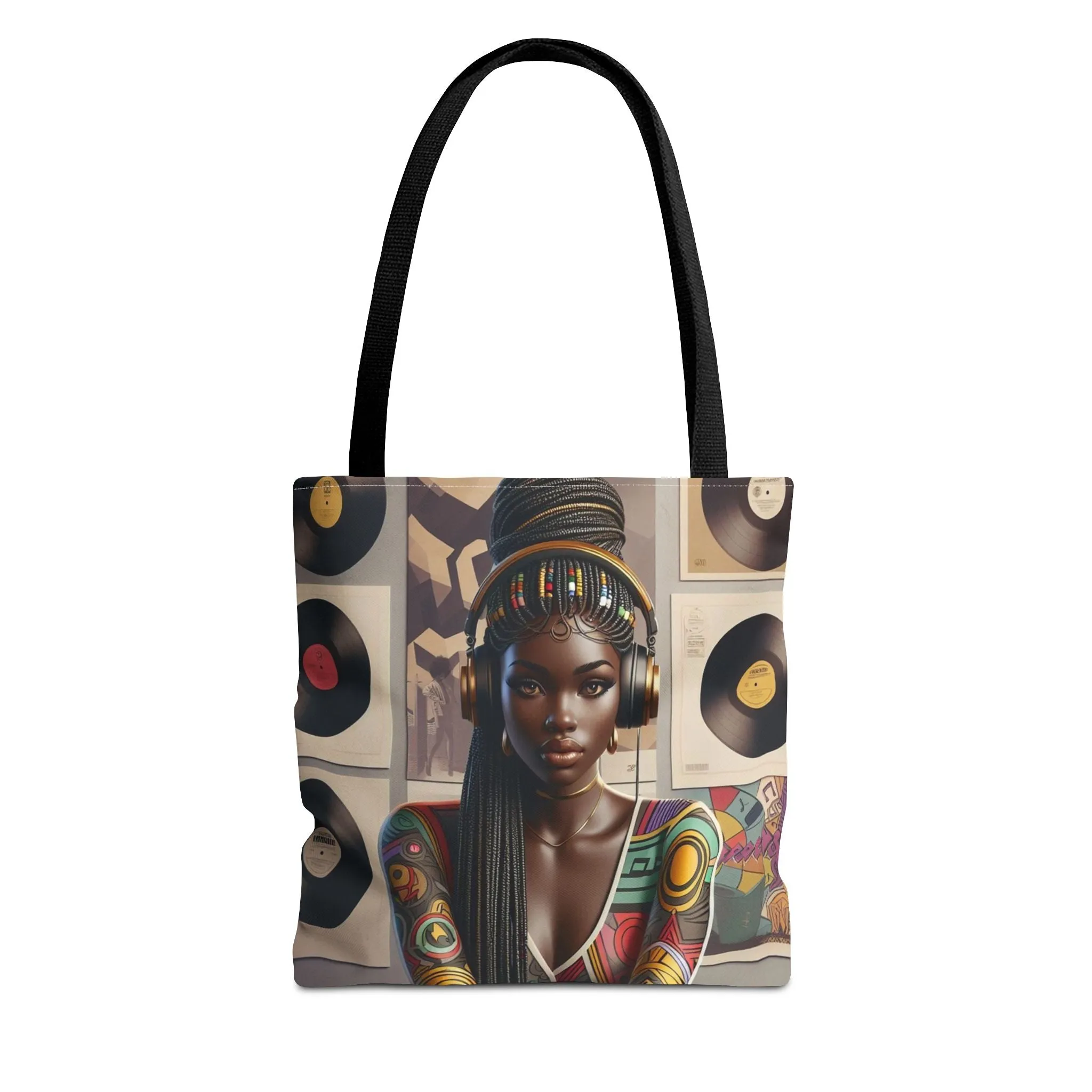 Feel The Music Tote Bag (AOP) #FM10