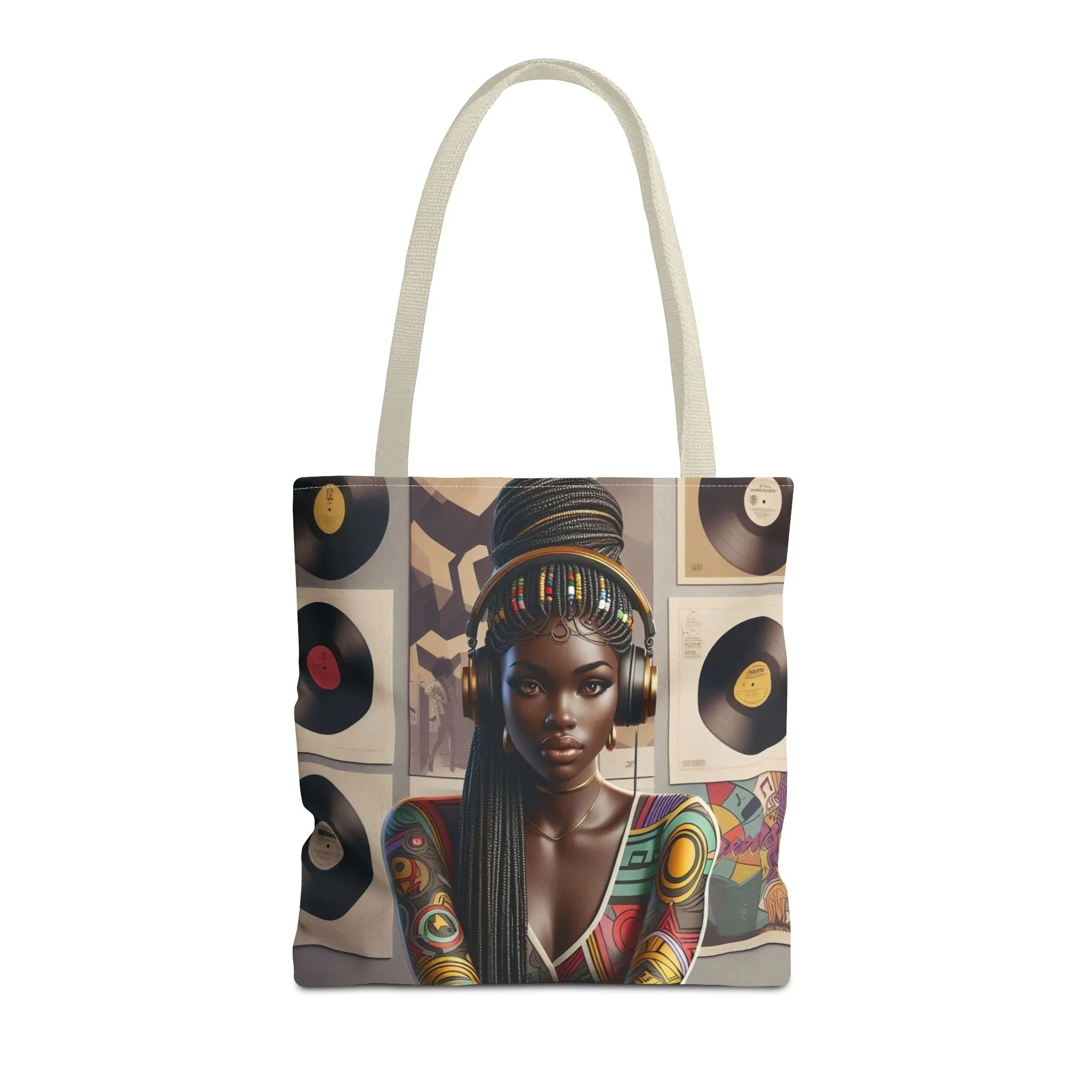 Feel The Music Tote Bag (AOP) #FM10