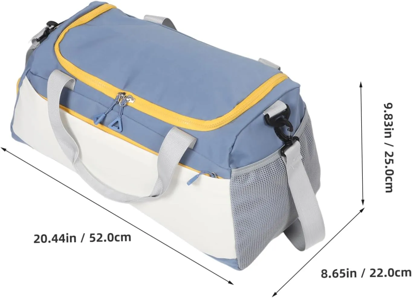 Fitness Tote Wet/dry Separation Sports Duffle Bag Travel Duffel for Men Women Lightweight Weekend Bag Tote