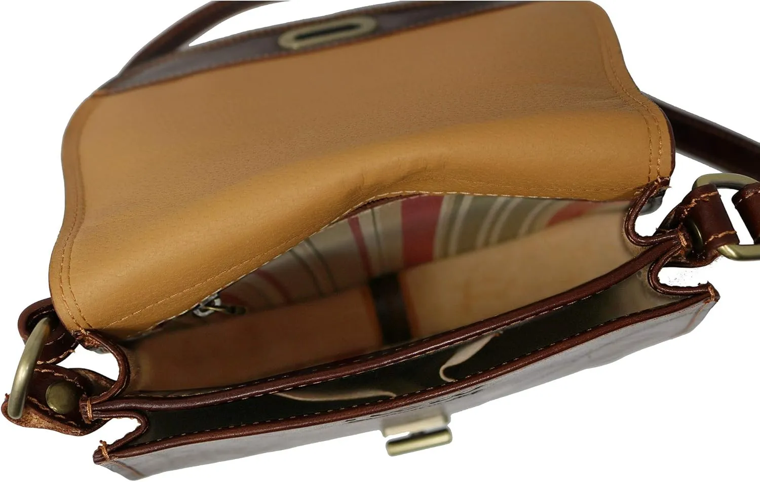 Floto Firenze Women's Saddle Bag Crossbody Shoulder Bag Handbag