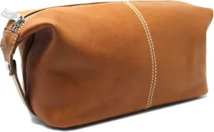Floto Parma Edition Leather Toiletry Bag Shave Travel Dopp Kit