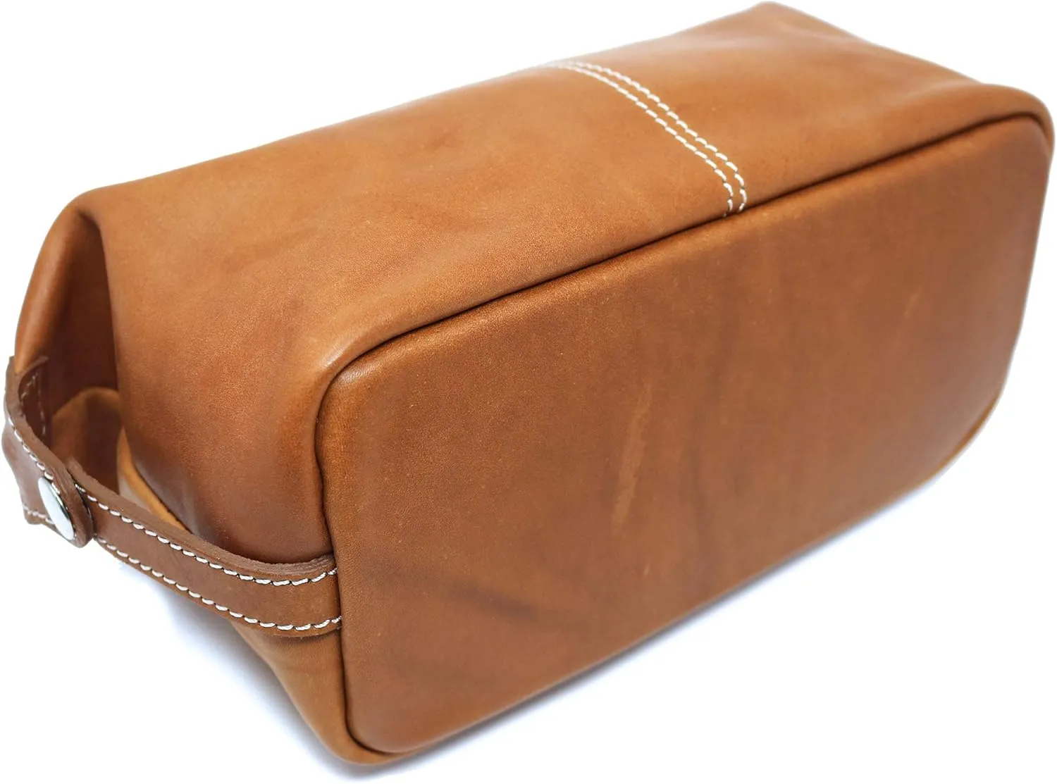 Floto Parma Edition Leather Toiletry Bag Shave Travel Dopp Kit