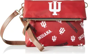 FOCO Womens NCAA Team Logo Printed Collection Foldover Tote Bag