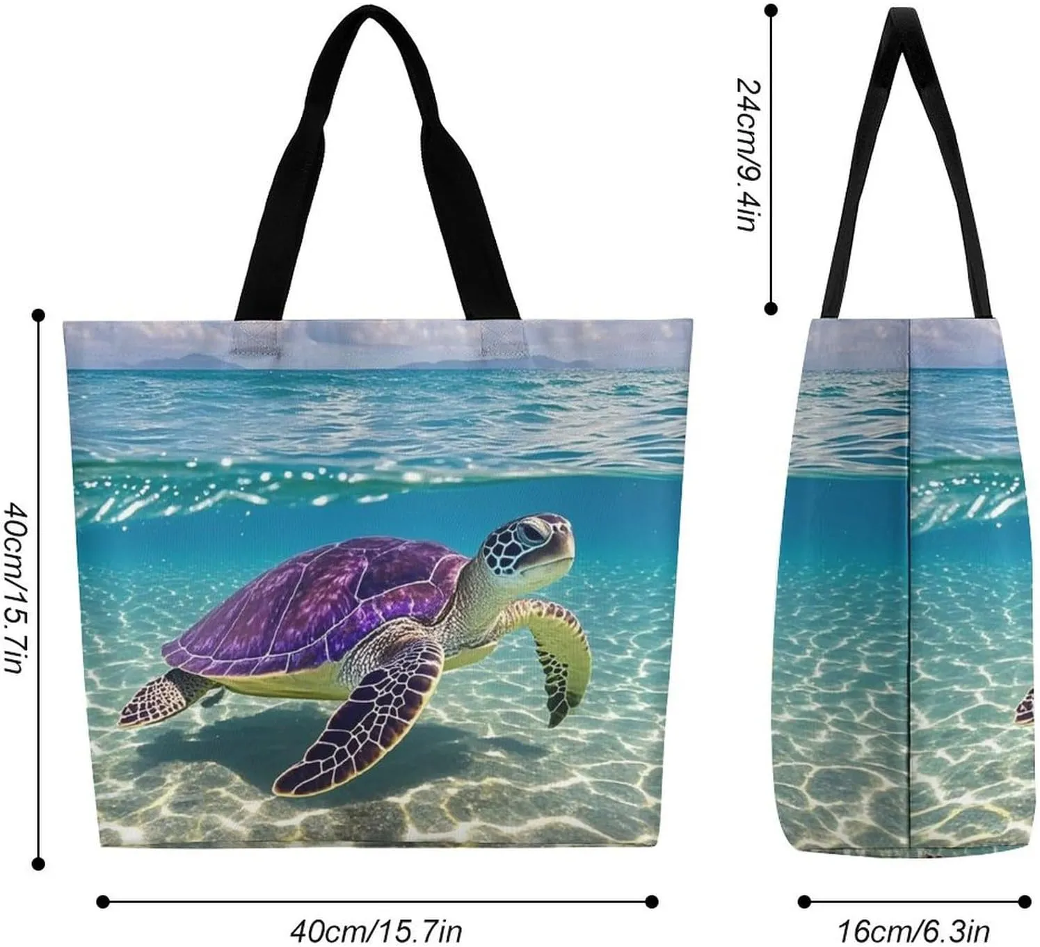 Foldable Grocery Bag Reusable Shopping Bag Halloween Black Cats Pumpkin Tote Bag Casual Handbags for Work Shopping