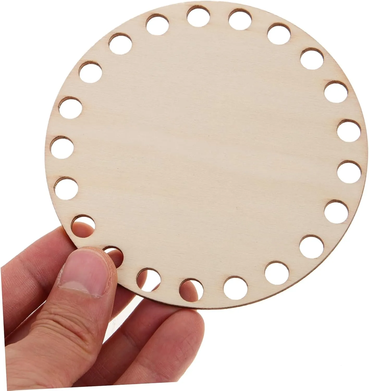 FOMIYES 5pcs Woven Bag Base DIY Wooden Wood Base for Crochet Wood Bag Bottom Basket Weaving Bottom Handbag Weaving Board Material Wooden Basket