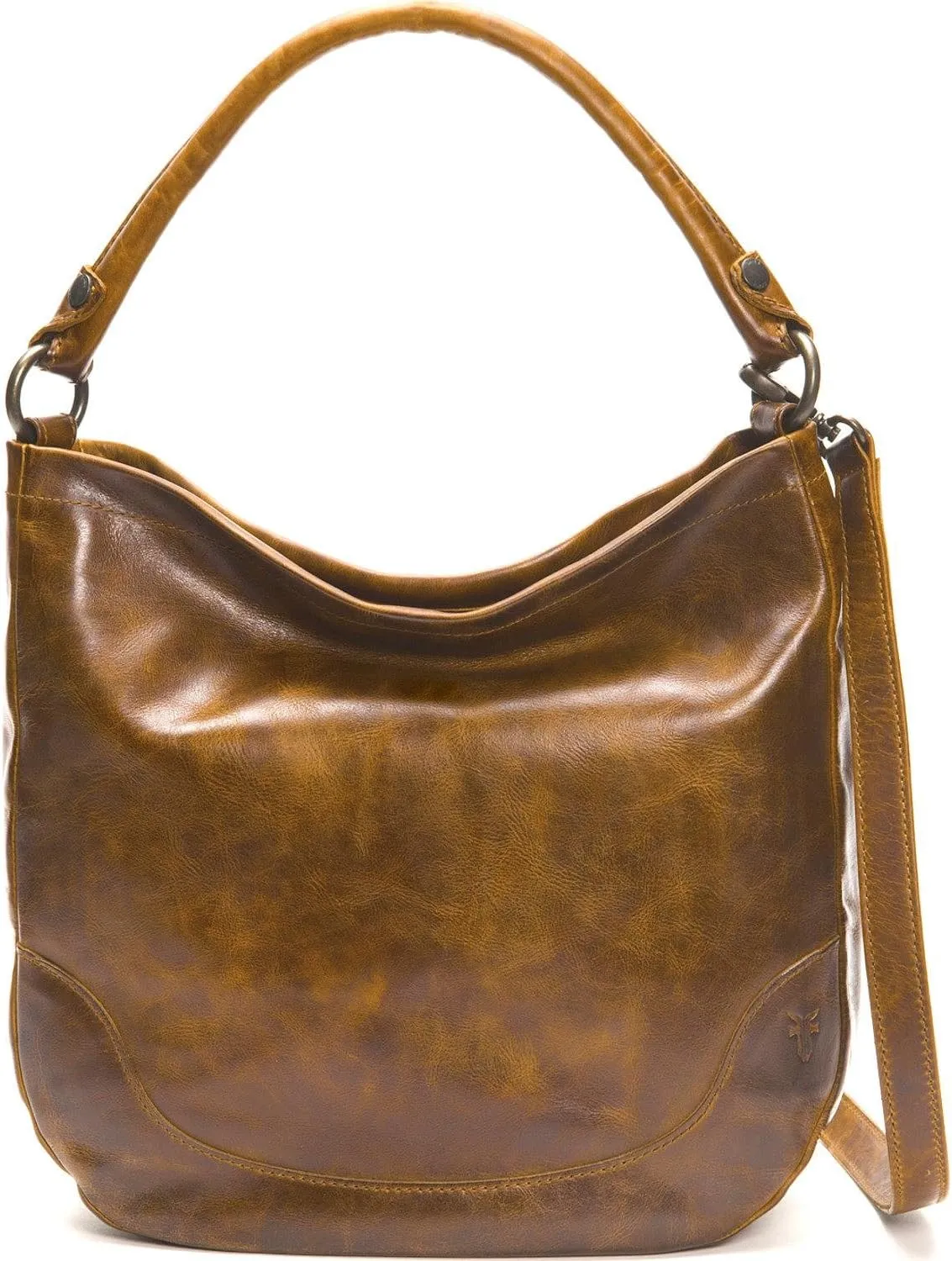 Frye Women's Melissa Hobo Handbag, Stylish Bag with Adjustable Strap & Pockets