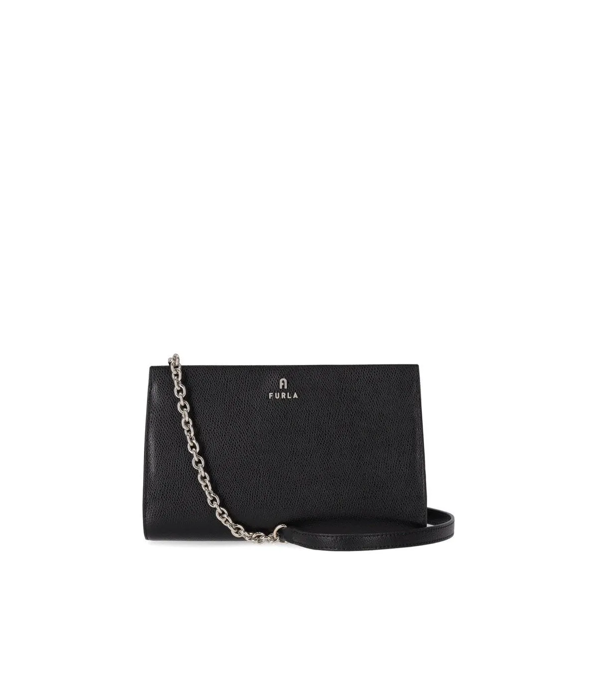 Furla Camelia Mini Black Crossbody Bag