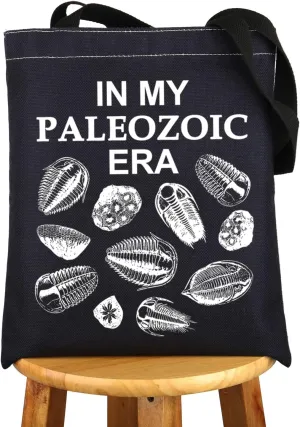 G2TUP Paleontologist Tote Bag Trilobite Lover Gifts In My Paleozoic Era Shoulder Bag Fossil Collector Gift Paleontology Gifts