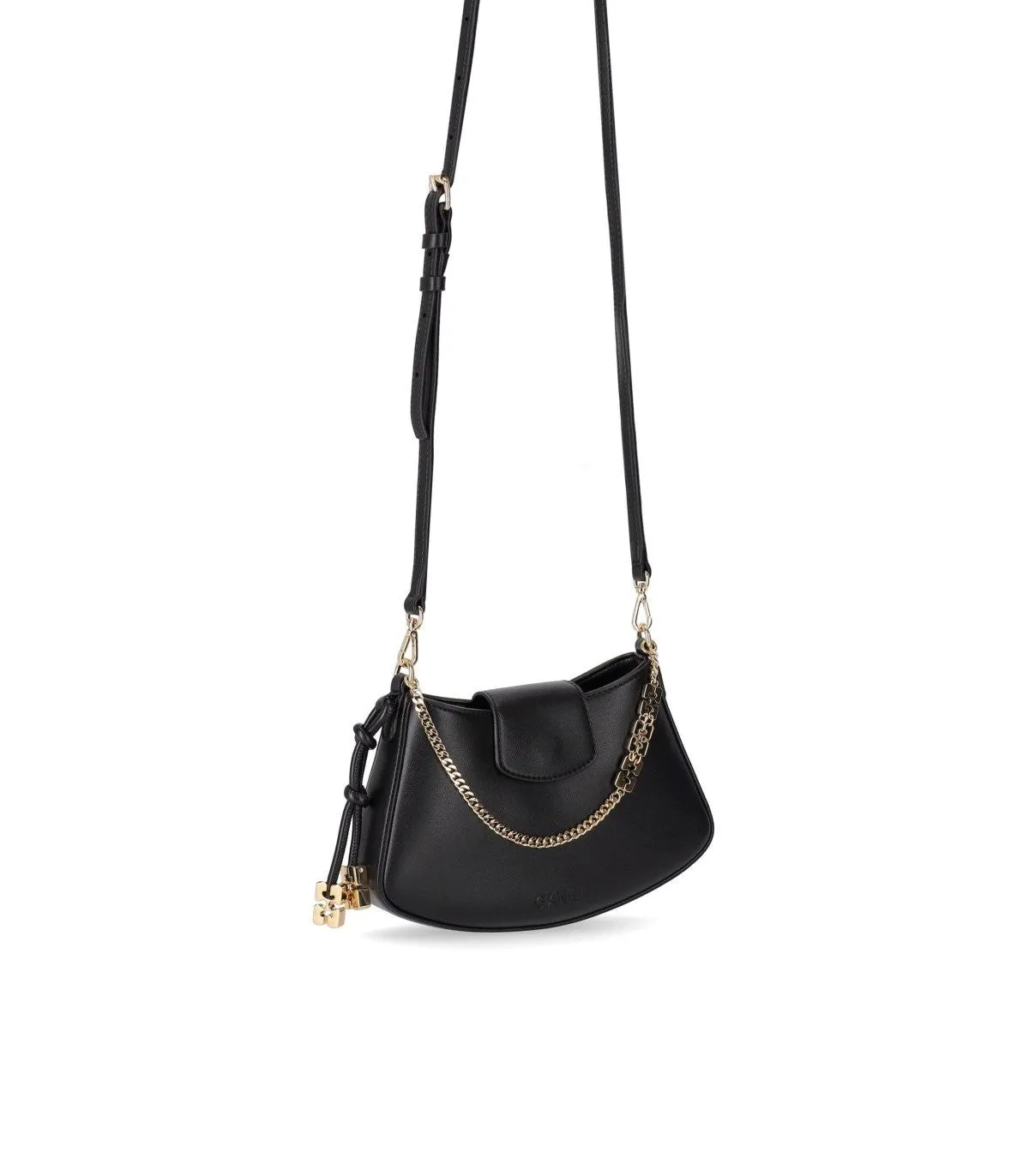 Ganni Swing Black Mini Bag