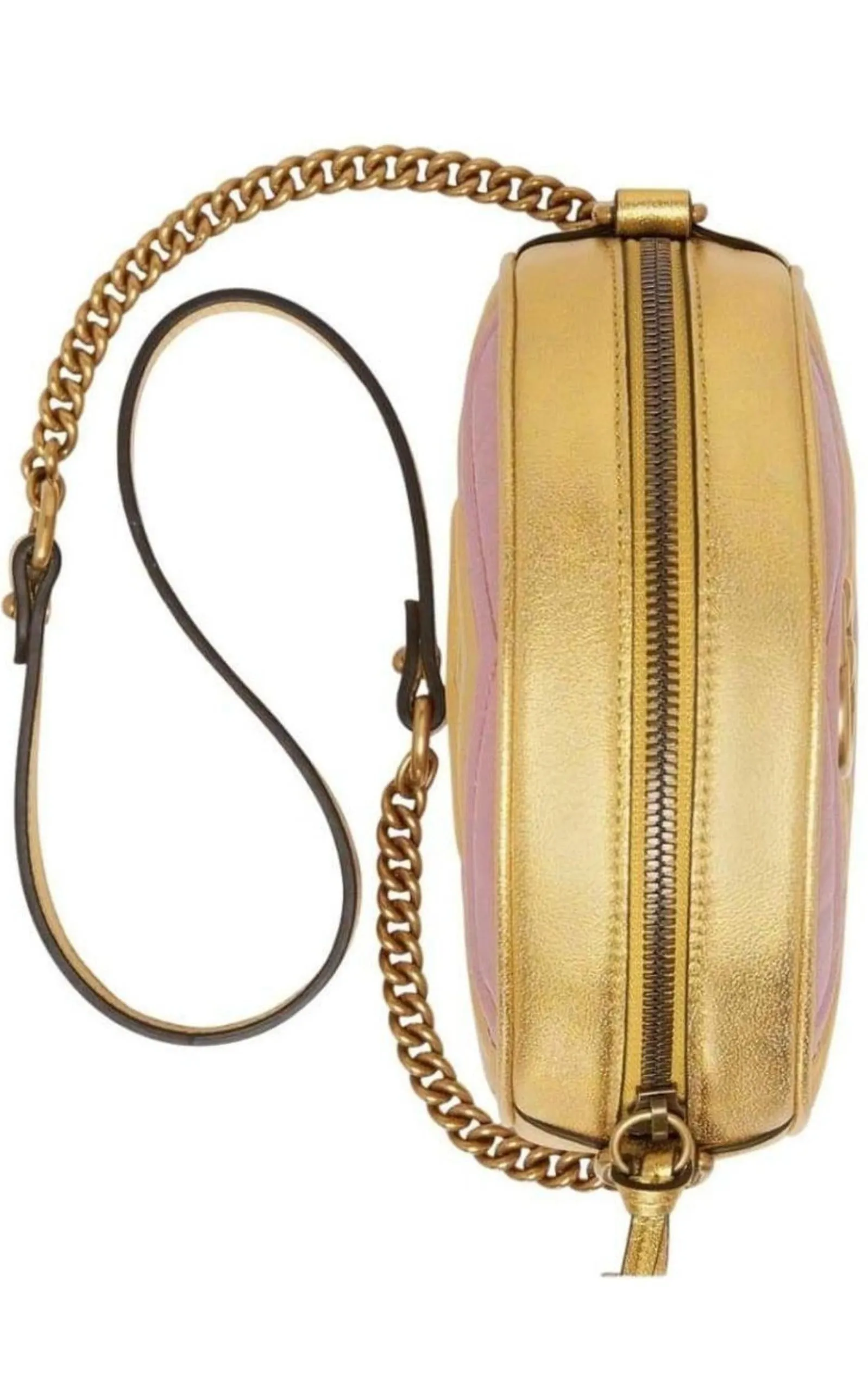 GG Marmont Round Shoulder Bag
