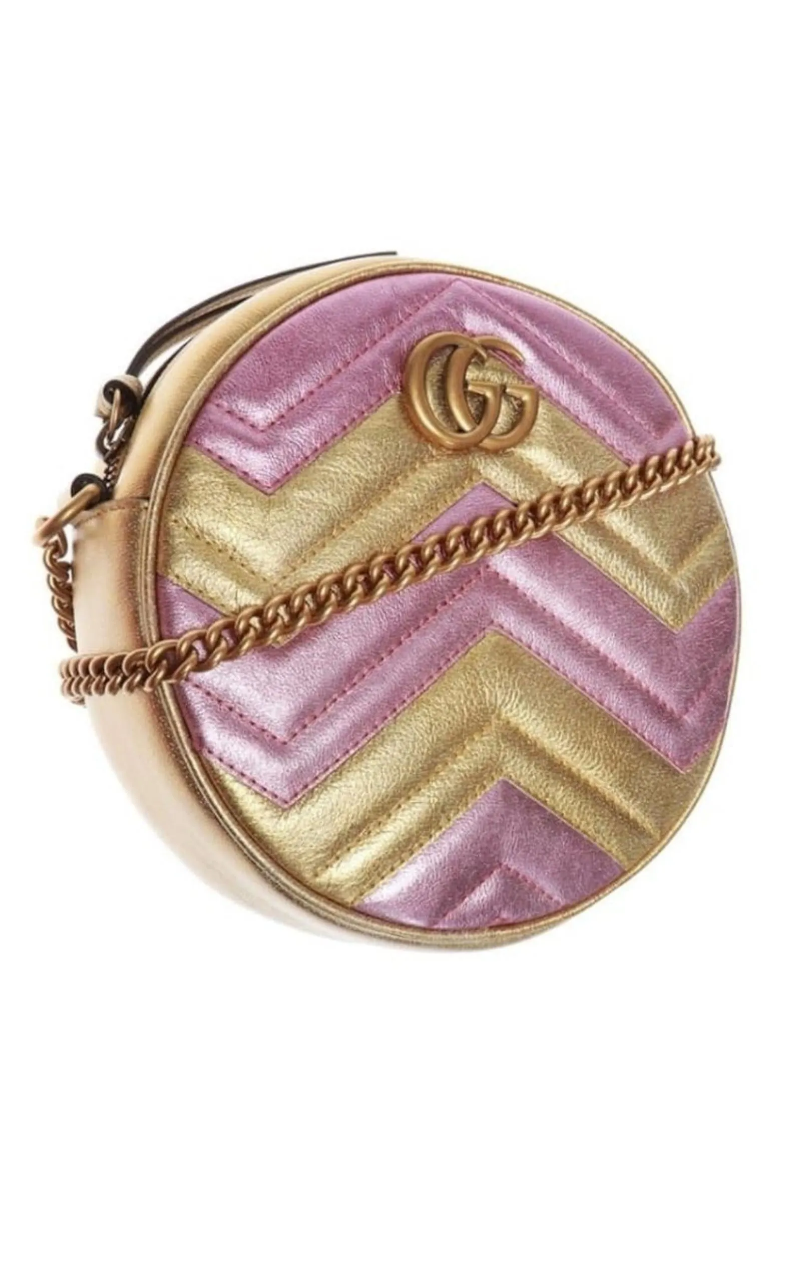 GG Marmont Round Shoulder Bag