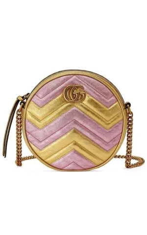 GG Marmont Round Shoulder Bag