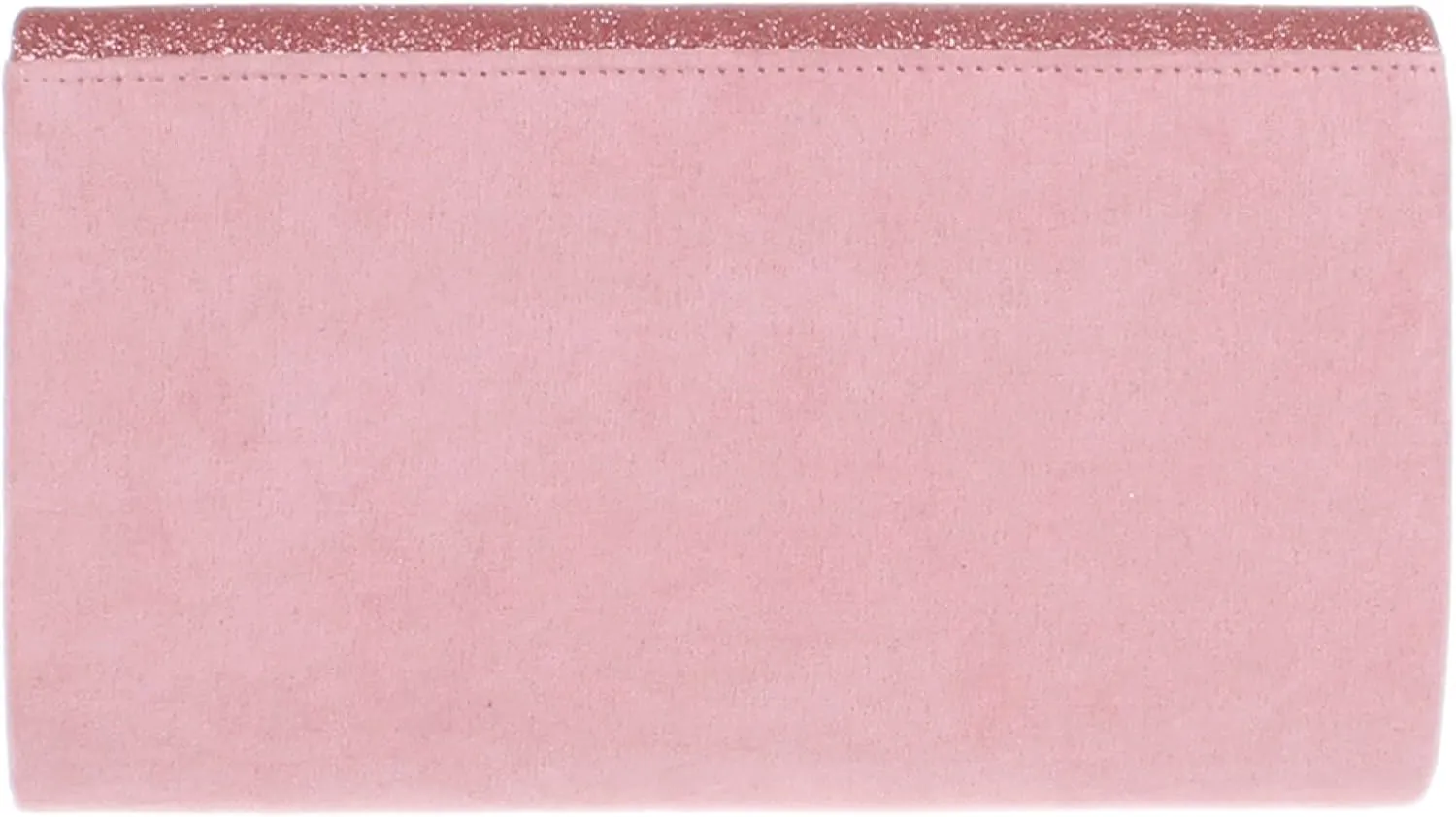 Girly HandBags Womens Glitter Flap Clutch Bag