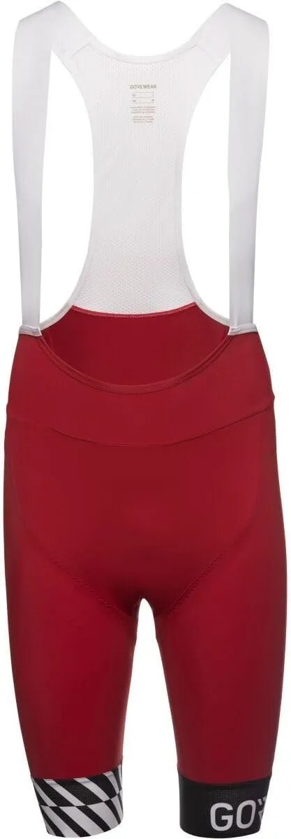 GORE WEAR Gorewear Swiftride Optical Bib Short - Men's Utility Red, Us L/Eu Xl