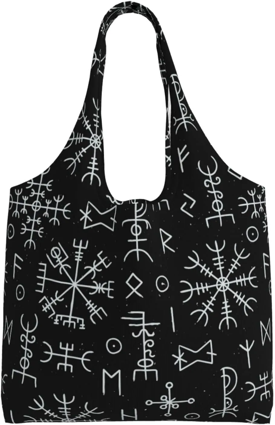 halloween spider web black Canvas Tote Bags Reusable Shopping Bag Handbag for Shopper Beach Gifts