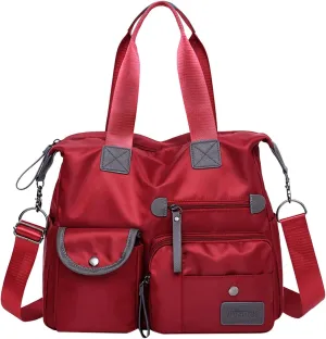 Handbag For Women Waterproof Nylon Crossbody Bag Shoulder Handbag Storage Tote