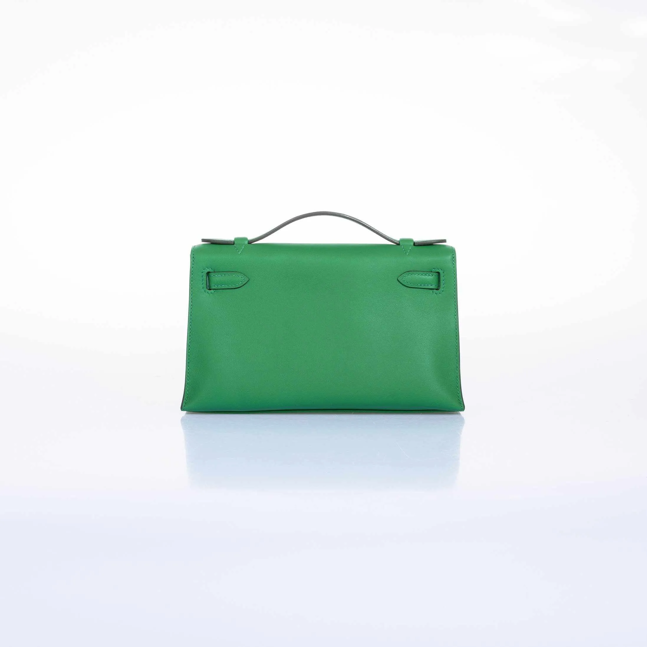 Hermès Kelly Mini Pochette Vert Vertigo Swift Gold Hardware